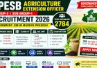 MPESB Recruitment 2026: कृषि विस्तार अधिकारी के 2784 पदों पर आवेदन शुरू, ग्रेजुएट उम्मीदवार तुरंत करें अप्लाई