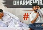 जंतर-मंतर प्रदर्शन में बोले अभिजीत दीपके—सोनम वांगचुक अनुभवी हैं, हम क्यों भूखे रहें