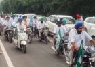 चंडीगढ़ में किसानों की रैली का असर, कई रूट डायवर्ट, स्कूलों की समय से पहले छुट्टी