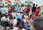 दिल्ली की गिरफ्तारियों के विरोध में पंजाब कांग्रेस का प्रदर्शन, सड़कों पर उतरे कार्यकर्ता