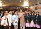 मुख्यमंत्री विष्णु देव साय ने एकलव्य के विद्यार्थियों का बढ़ाया उत्साह