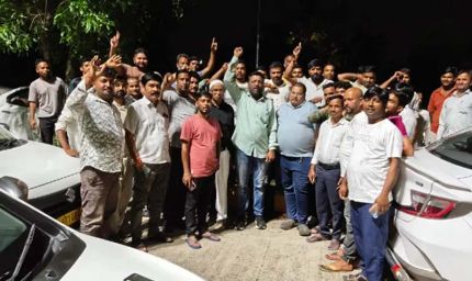 रांची में ऑनलाइन कैब चालकों की हड़ताल जारी, 12 हजार ड्राइवर आंदोलन में शामिल।