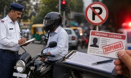 रांची में ट्रैफिक नियम तोड़ने वालों पर बड़ी कार्रवाई, जून में 1.24 लाख वाहनों का चालान