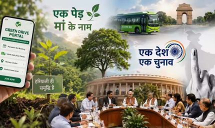 दिल्ली में ‘ग्रीन ड्राइव पोर्टल’ लॉन्च, 70 लाख पौधों के साथ शुरू होगा बड़ा पर्यावरण अभियान