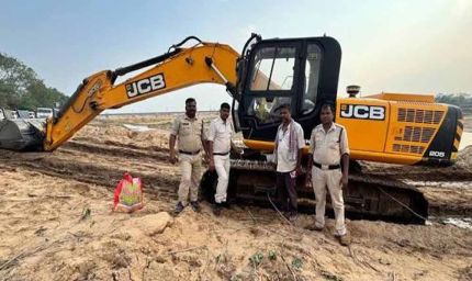 CM साय के निर्देश पर अवैध खनन पर बड़ी कार्रवाई, JCB समेत कई वाहन जब्त, लाखों का जुर्माना