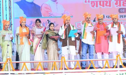 रायपुर : मुख्यमंत्री विष्णुदेव साय ने बम्हनीडीह के विकास की नई यात्रा का किया शुभारंभ
