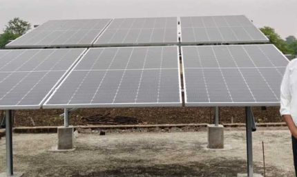 केंद्र एवं राज्य शासन की सब्सिडी से घर की छत पर लगा सोलर रूफटॉप