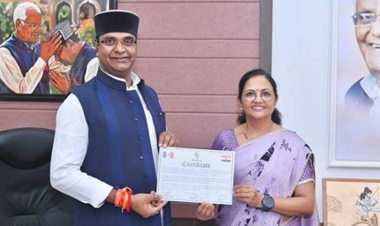 मंत्री विश्वास सारंग ने पर्वतारोही ज्योति रात्रे को दी ऐतिहासिक उपलब्धि पर शुभकामनाएं