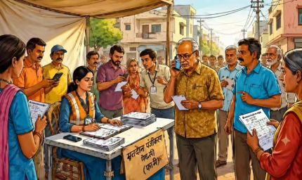 IR प्रक्रिया में बढ़ीं लोगों की मुश्किलें, कई इलाकों में घर-घर नहीं पहुंच रहे BLO