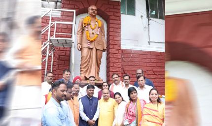 डॉ. श्यामा प्रसाद मुखर्जी की जयंती पर वन मंत्री कश्यप ने अर्पित की पुष्पांजलि