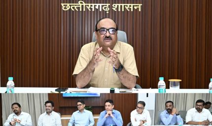 मुख्य सचिव की उच्च स्तरीय बैठक, विभागों की प्रमुख योजनाओं और कार्यों की प्रगति की समीक्षा