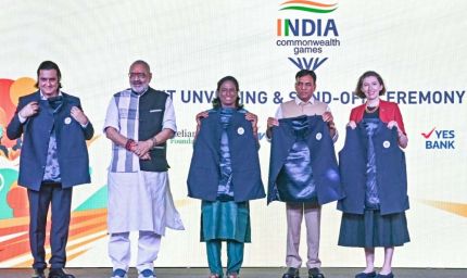 ग्लासगो कॉमनवेल्थ गेम्स के लिए रवाना हुआ भारतीय दल, खिलाड़ियों को मिली भव्य विदाई