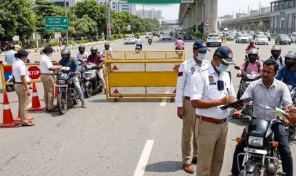 पंजाब ट्रैफिक पुलिस की सख्ती, VIP सिफारिश आने से पहले काटा 7 हजार रुपये का चालान