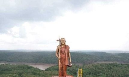 ओंकारेश्वर में स्थापित एकात्मता की मूर्ति (स्टैच्यू ऑफ वननेस) पूर्णतः सुरक्षित और सुदृढ़