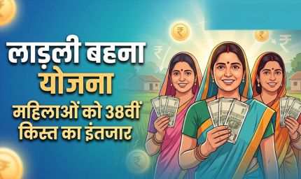 लाड़ली बहना योजना की 38वीं किस्त कल जारी, ₹1500 के साथ CM मोहन यादव दे सकते हैं नई सौगात