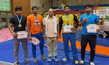 नेशनल ग्रीको रोमन कुश्ती चैंपियनशिप में हरियाणा का दबदबा, टीम ने हासिल किया पहला स्थान