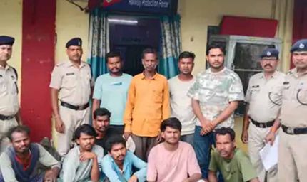 बिलासपुर में JCB बकेट से मालगाड़ी डिरेलमेंट मामला, RPF ने 10 आरोपियों को किया गिरफ्तार