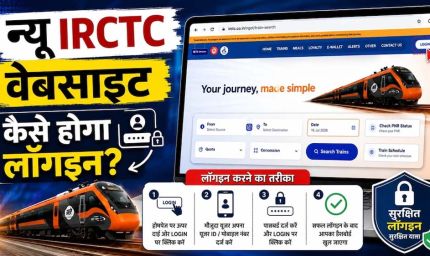 IRCTC की नई वेबसाइट लॉन्च, पुराने अकाउंट से ही कर सकेंगे टिकट बुकिंग