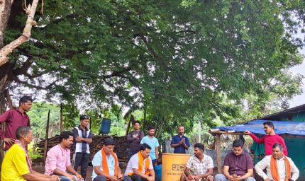 सुदूर वनांचल में जिला पंचायत अध्यक्ष की जनचौपाल
