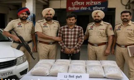 लुधियाना में पनबस ड्राइवर निकला नशा तस्कर, कार से 12 किलो भुक्की बरामद