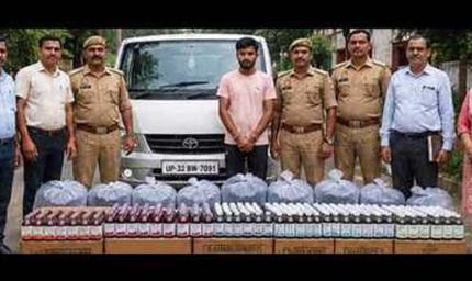 लखनऊ में नकली दवाओं का बड़ा खुलासा, 4.37 लाख की 2157 बोतलें बरामद