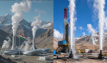 लद्दाख में ONGC का बड़ा कमाल, 14,000 फीट ऊंचाई पर खोदे 1000 मीटर गहरे जियोथर्मल कुएं, धरती की गर्मी से बनेगी बिजली
