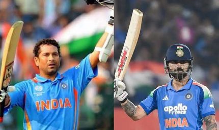 15 हजार वनडे रन से 203 कदम दूर विराट, सचिन का रिकॉर्ड निशाने पर