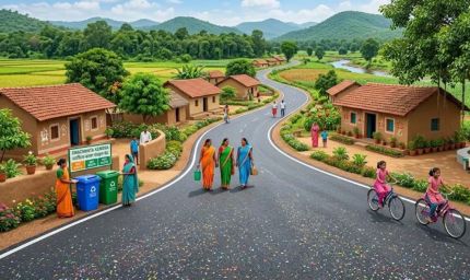 झारखंड के गांवों में कचरे से बनेगी सड़क, स्वच्छता के साथ मिलेगा रोजगार भी