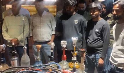 बठिंडा में अस्पताल के सामने चल रहे हुक्का बार पर पुलिस का छापा, मचा हड़कंप