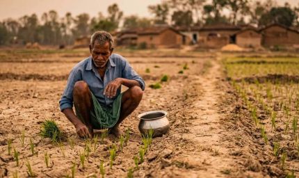 झारखंड में मानसून कमजोर, धान रोपनी पिछड़ी और किसानों की चिंता बढ़ी