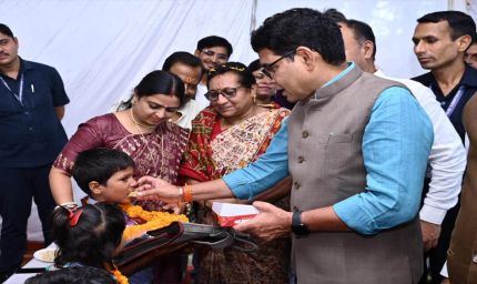 शिक्षा के साथ संस्कारों का समावेश ही समृद्ध छत्तीसगढ़ की नींव - राजस्व मंत्री टंक राम वर्मा