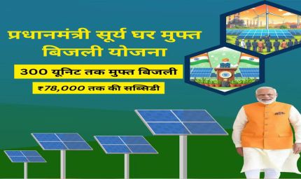 पीएम सूर्य घर-मुफ्त बिजली योजना से ऊर्जा आत्मनिर्भरता की ओर बढ़ रहा छत्तीसगढ़