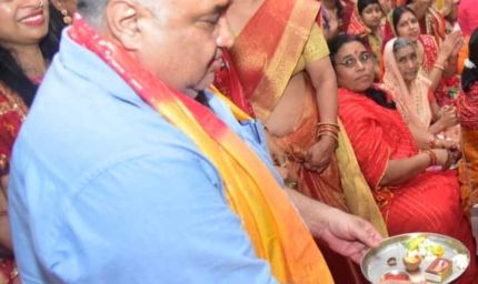 माँ बनभौरी धाम में नतमस्तक हुए पर्यटन एवं संस्कृति मंत्री  राजेश अग्रवाल, प्रदेश की सुख-समृद्धि और खुशहाली की कामना की