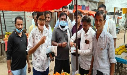 मुरैना की पुरानी सब्जी मंडी में नगर निगम का बड़ा एक्शन, अतिक्रमण हटाया, दुकानदारों के चालान काटे