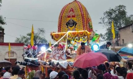 रांची जगन्नाथ मंदिर में घुरती रथयात्रा से नौ दिवसीय महोत्सव का समापन