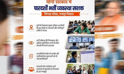 यूपी में पारदर्शी भर्ती व्यवस्था यानि विश्वास की नींव