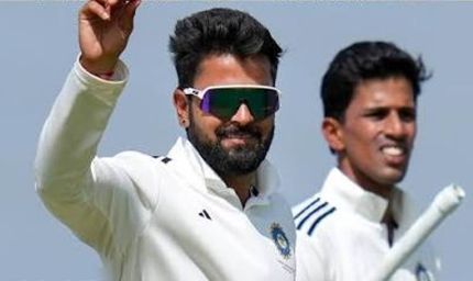 इंदौर के सारांश जैन की टीम इंडिया में एंट्री, पहली बार मिला टेस्ट टीम में मौका; गंभीर का बन सकते हैं नया ट्रंप कार्ड