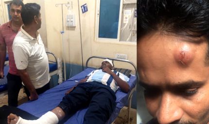 राजगढ़ में पुलिस टीम पर पथराव, यूपी-एमपी पुलिस पर हमला; 3 जवान घायल, 6 आरोपी गिरफ्तार