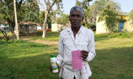 नैनो डीएपी अपनाकर प्रगतिशील किसान बने मिठाईलाल