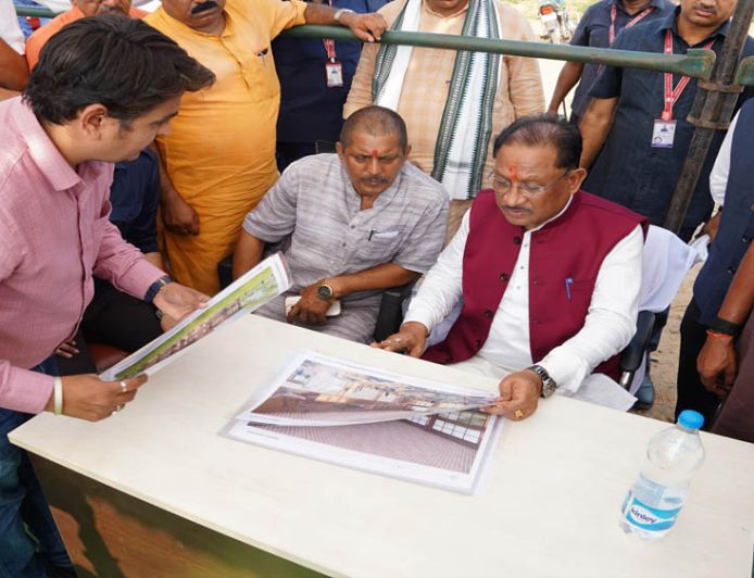 रायपुर : मुख्यमंत्री के संकल्प से कुनकुरी में आकार ले रहा आधुनिक नालंदा परिसर