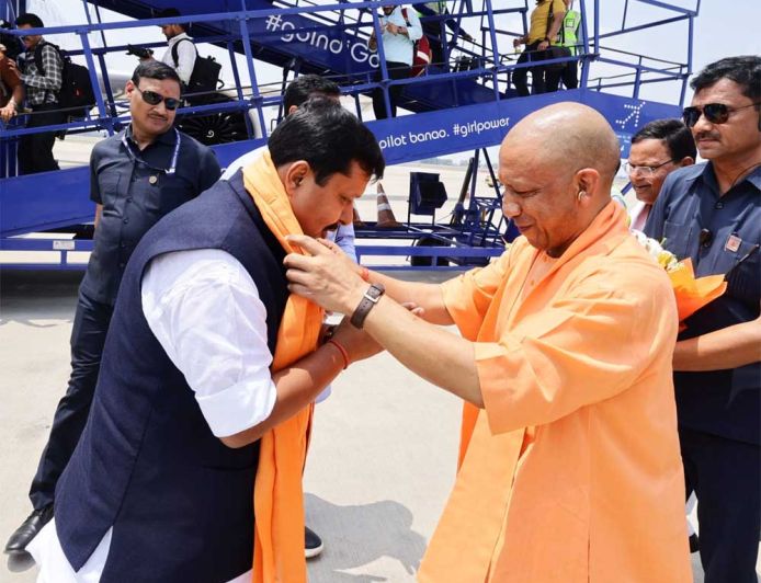 मुख्यमंत्री ने किया नितिन नबीन का स्वागत
