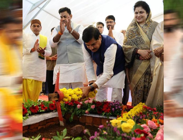 सीएम डॉ. यादव ने किया इंडस्ट्रियल पार्क का भूमि-पूजन, बोले- गरीब-अन्नदाता-युवा-नारी का होगा कल्याण