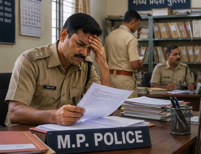 एमपी पुलिस के प्रमोशन में बड़ी चूक, दिवंगत पुलिसकर्मी का नाम सूची में, जीवित कर्मचारी परेशान