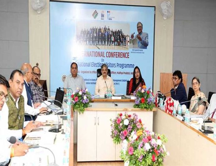 लोकतांत्रिक व्यवस्था को मजबूत बनाने में अनुभवों का साझा करना अत्यंत महत्वपूर्ण है : मुख्य निर्वाचन पदाधिकारी मध्यप्रदेश  झा