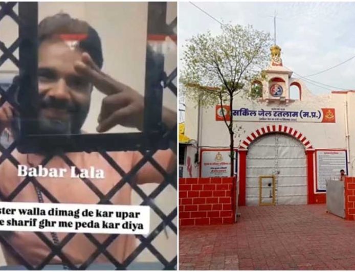 जेल के भीतर से बाबर का वीडियो वायरल, सुरक्षा व्यवस्था पर उठे सवाल
