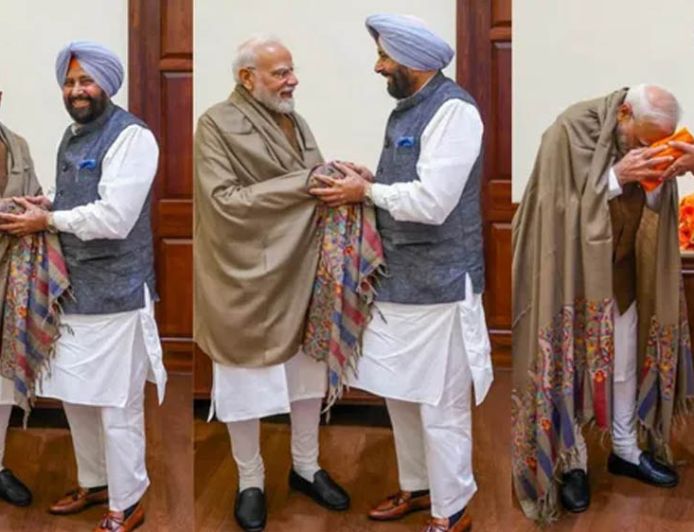 प्रधानमंत्री मोदी से मिले भाजपा प्रदेश अध्यक्ष केवल सिंह ढिल्लों, पंजाब के विकास के रोडमैप पर हुई अहम चर्चा
