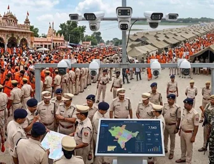 श्रावणी मेले में एआई कैमरे और टेंट सिटी से सुरक्षा व्यवस्था मजबूत