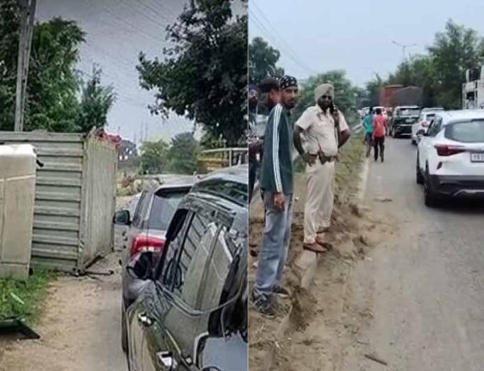 Punjab News: जालंधर-अमृतसर हाईवे पर फ्लाईओवर से नीचे गिरा टिप्पर, कई किलोमीटर लंबा जाम