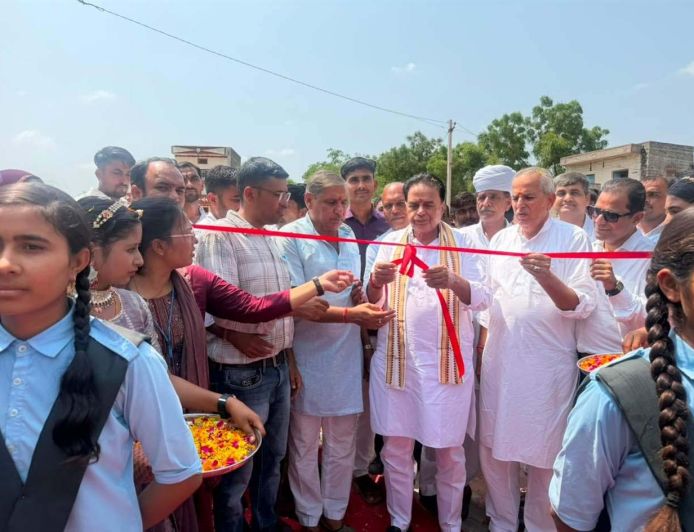 जोधपुर में 54 लाख के विकास कार्यों का लोकार्पण, मंत्री ने गिनाईं उपलब्धियां