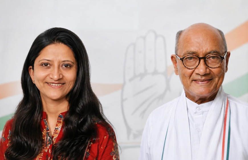 दिग्विजय सिंह पर कांग्रेस महासचिव का बड़ा हमला, बोलीं- पुत्र मोह में संगठन को पहुंचा रहे नुकसान